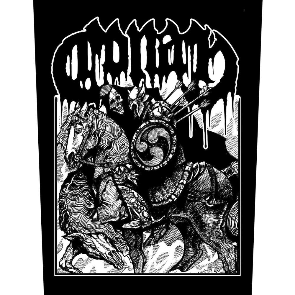 Conan - Horseback Battle Hammer Patch arrière - Noir